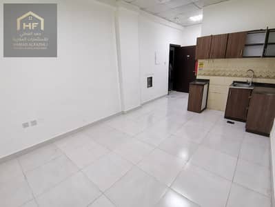 For annual rent, an unfurnished studio in Al Hamidiya, close to Etisalat and the court, at a very special price