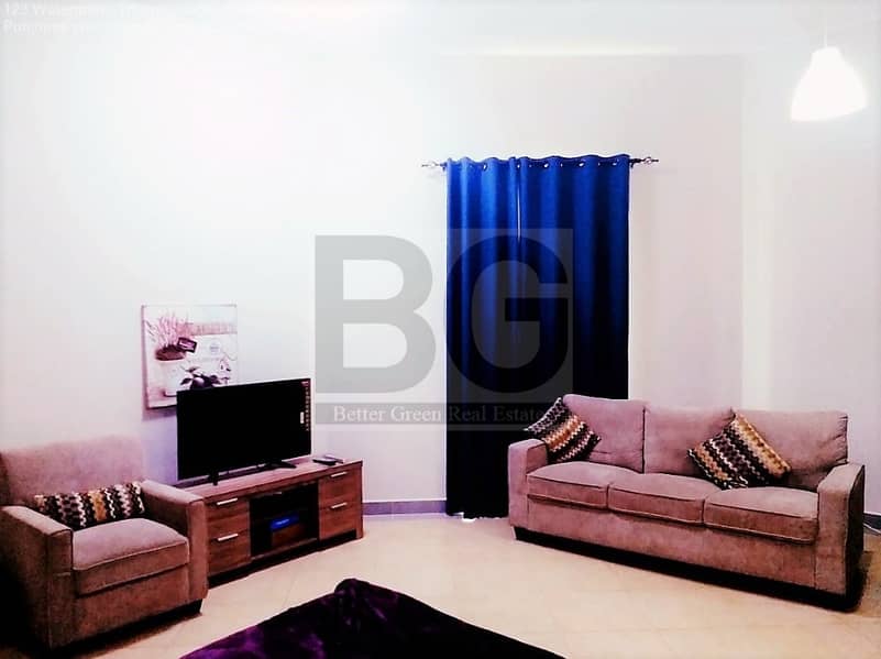 Chiller Free | Furnished 1 bed room with Store | Front of metro