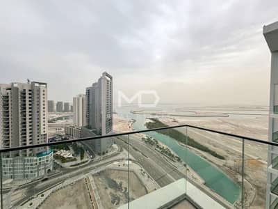 1 Bedroom Flat for Rent in Al Reem Island, Abu Dhabi - Amazing Canal View | Vacant | Luxury Corner Unit