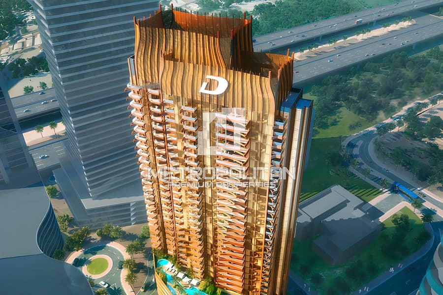 位于迪拜市中心，优雅大厦 2 卧室的公寓 2800000 AED - 8593888