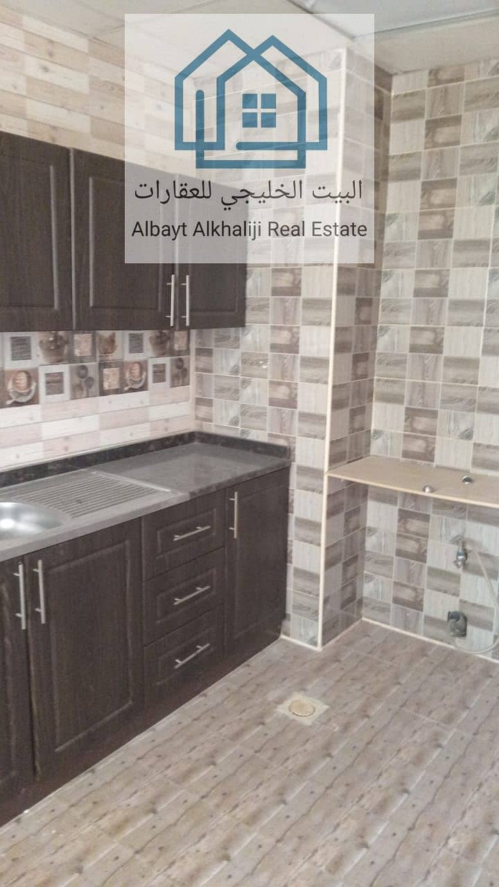 One-room apartment and a hall for annual rent in Ajman, Al Rashidiya 2