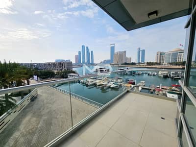 3 Bedroom Apartment for Rent in Al Bateen, Abu Dhabi - Amazing Marina View | Vacant Today | Corner Unit