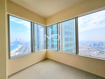 2 Bedroom Flat for Rent in Corniche Area, Abu Dhabi - Move In Ready | On High Floor | Prime Location