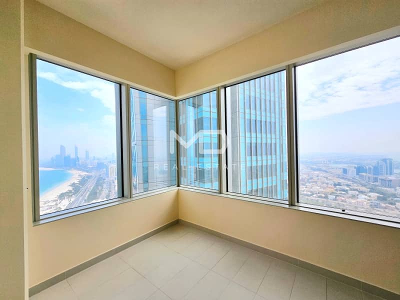 Move In Ready | On High Floor | Prime Location