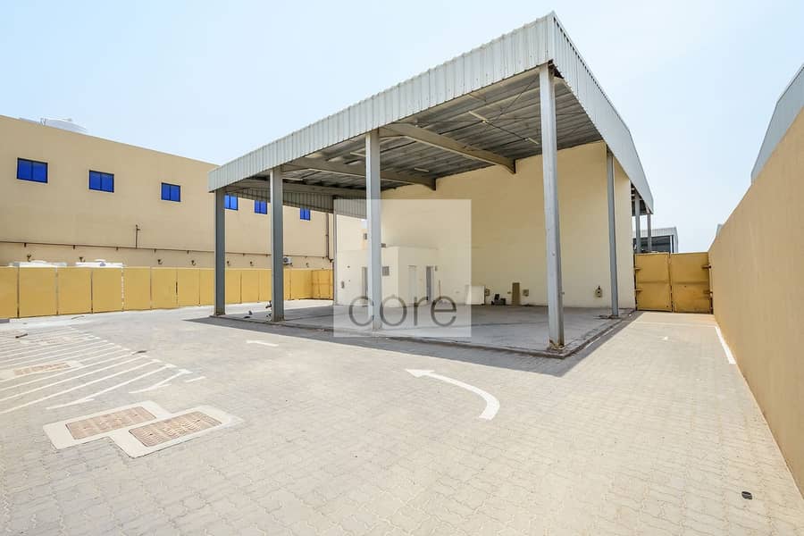 Fitted open Warehouse for Rent in Mussafah