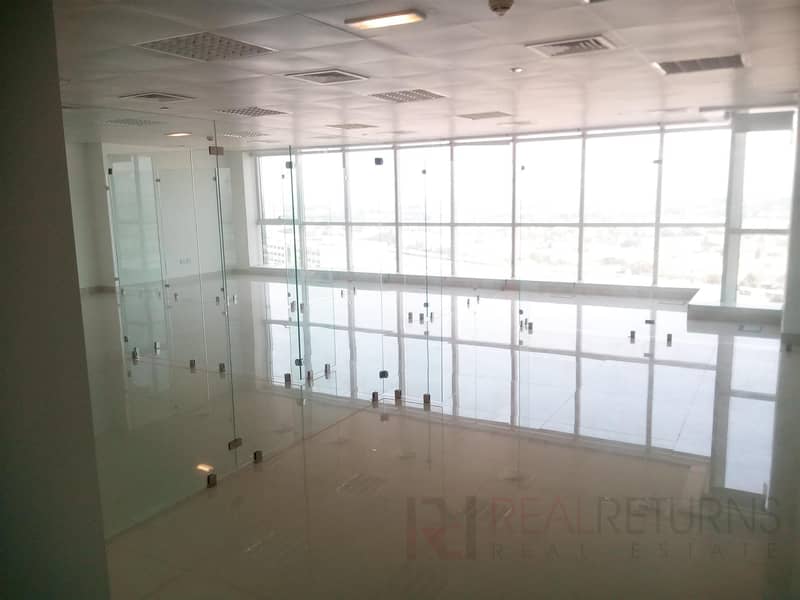 Fitted Office JBC2 with 4 Glass Partitions [EC]