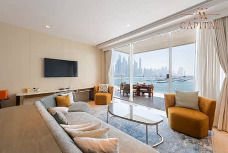 2 Bedroom Apartment for Rent in Palm Jumeirah, Dubai - Panoramic Stunning Sea View | Fully Furnished