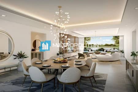 4 Bedroom Townhouse for Sale in Yas Island, Abu Dhabi - Single Row 4BR+M|Direct Access to Garden|PP:40/60