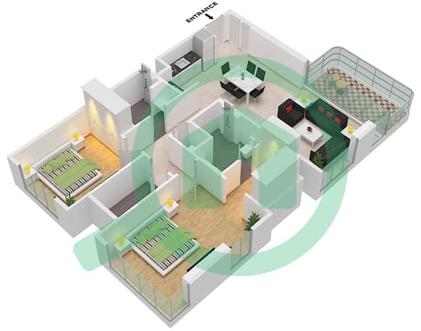 1 / Unit 4 Floor 2 Building 3 1 / Unit 4 Floor 2 Building 3