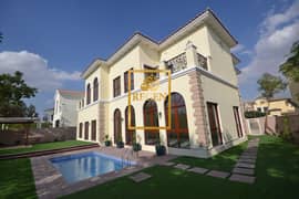 Five BR Hall + Maid's + Pool Villa in JGE For Sale