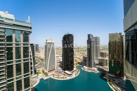 1 Bedroom Apartment for Rent in Jumeirah Lake Towers (JLT), Dubai - Lake View| Furnished and Upgraded| Next to Metro