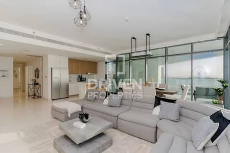 3 Bedroom Apartment for Sale in Dubai Harbour, Dubai - Full Sea and Palm Views | Fully Furnished | Vacant
