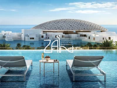 استوديو  للبيع في جزيرة السعديات، أبوظبي - Louvre Abu Dhabi Residences-23. jpg