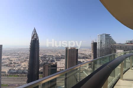 2 Bedroom Apartment for Rent in Downtown Dubai, Dubai - High Floor | Best Price | Sea View | Vacant