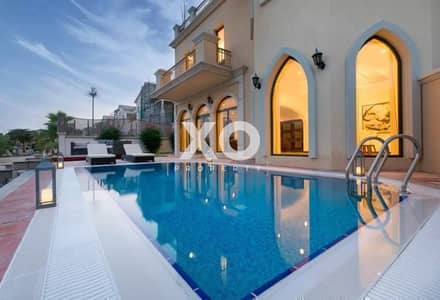 5 Bedroom Villa for Rent in Palm Jumeirah, Dubai - 3 Storeys | Upgraded | Bills included