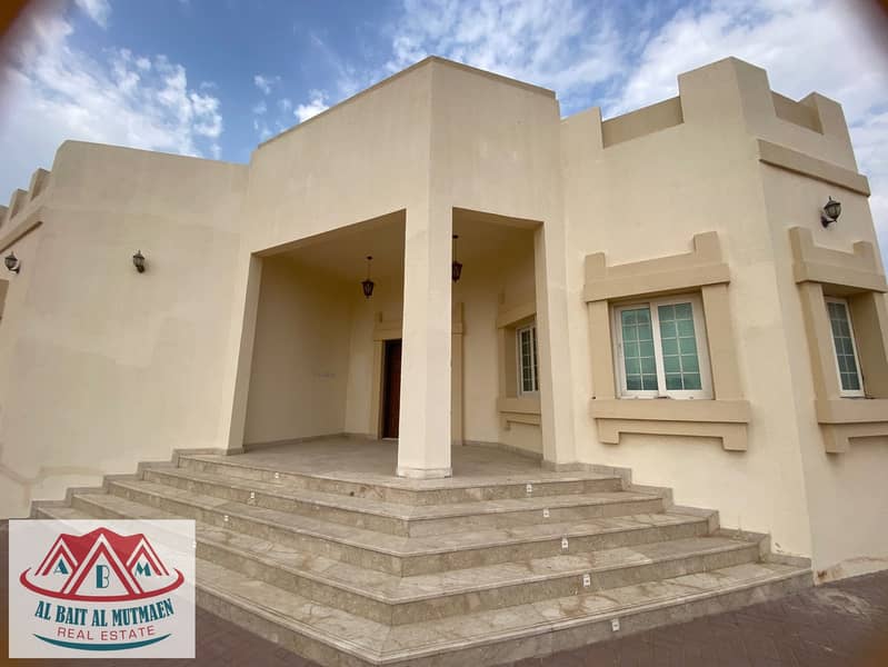 Three-bedroom villa, large area, master, in Al-Nouf