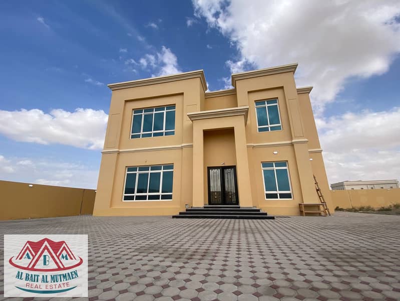 two-storey villa with five master rooms on the main street in Al-Siuh