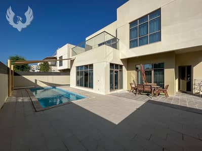 4 Bedroom Villa for Sale in Al Furjan, Dubai - Corner Villa | Private Pool | Large Living Space