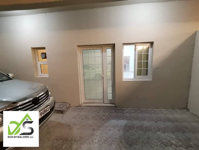 For rent, an apartment with three rooms and a hall, the first resident, a ground floor in the city of Al-Shamkha monthly and annual