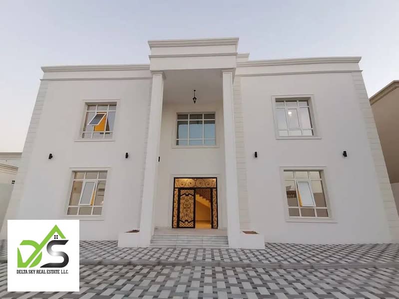 For rent, the first amazing resident, a new villa in the city of Riyadh, monthly inclusive