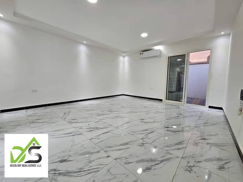 Excellent studio, private entrance, yard for rent in Mohammed bin Zayed City, monthly