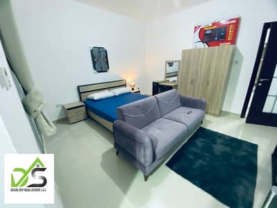 Studio for Rent in Khalifa City, Abu Dhabi - SejFmdSforEbdF0WcB6NvttcJHOmRgWQnft9vja6