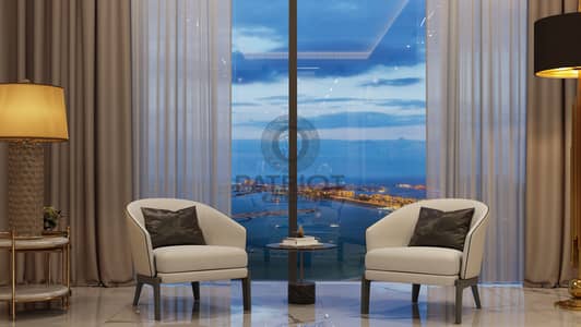 فلیٹ 1 غرفة نوم للبيع في دبي هاربور‬، دبي - Views. jpg