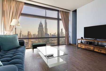 Modern Apt 1BR in Luxury Building / Burj Khalifa Views
