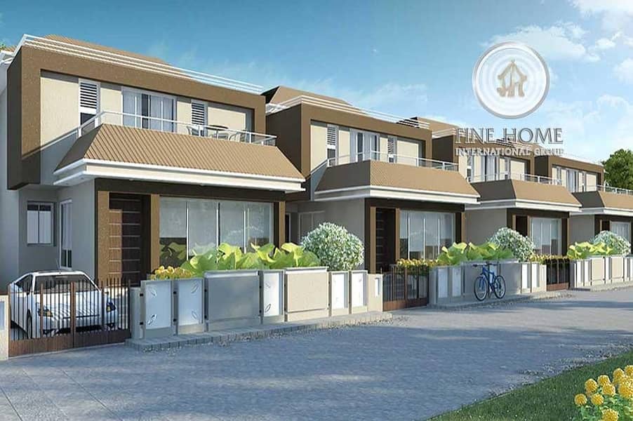 Nice 4 Villas Compound in Shakhbout city