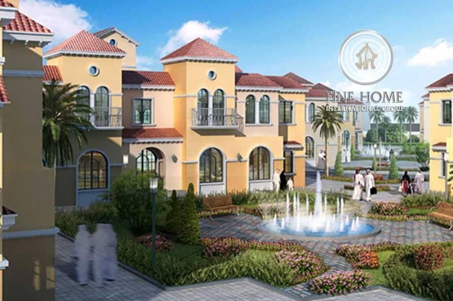 Smart 4 Villas Compound  in Khalifa City