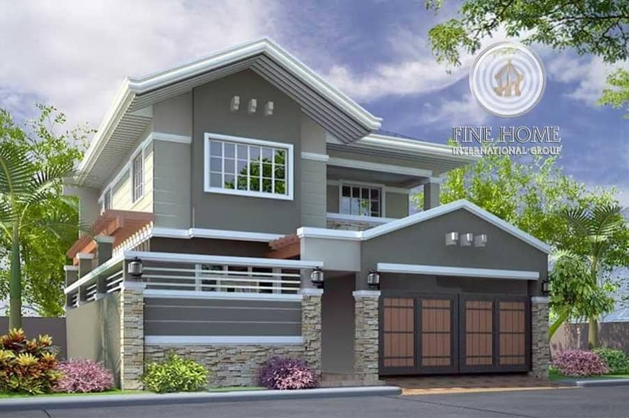 8 BR Commercial villa in shakhbout city