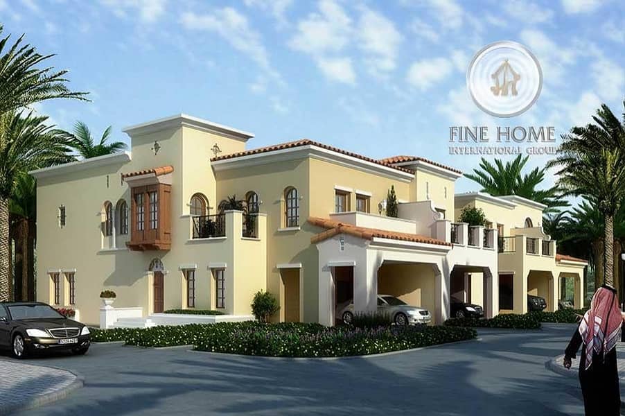 Style 2 villas compound in Al Muroor Area