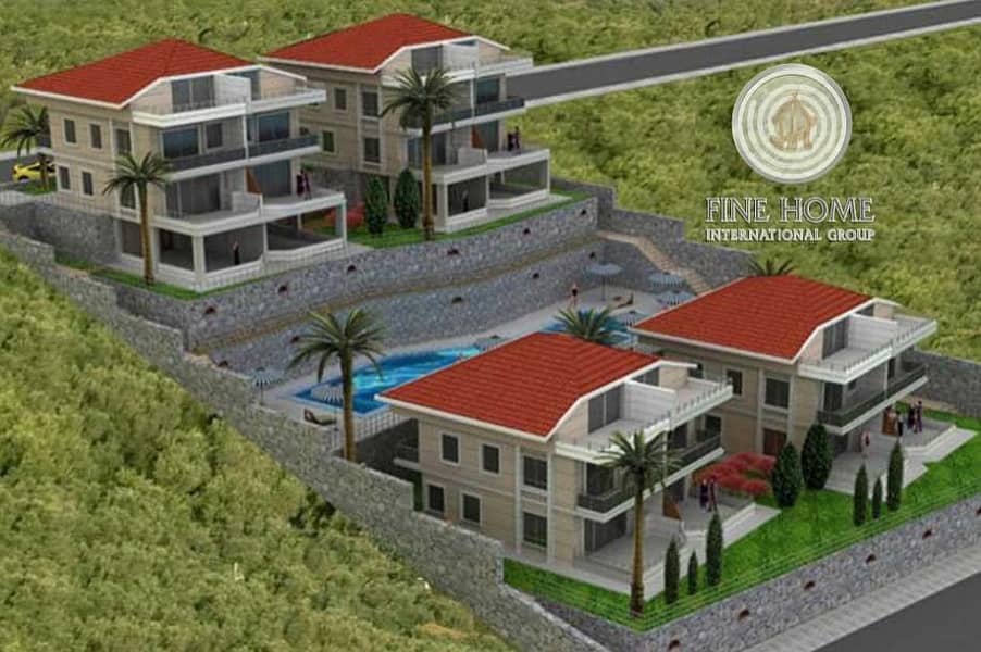 Wide 4 Villas Compound in Shakhbout City