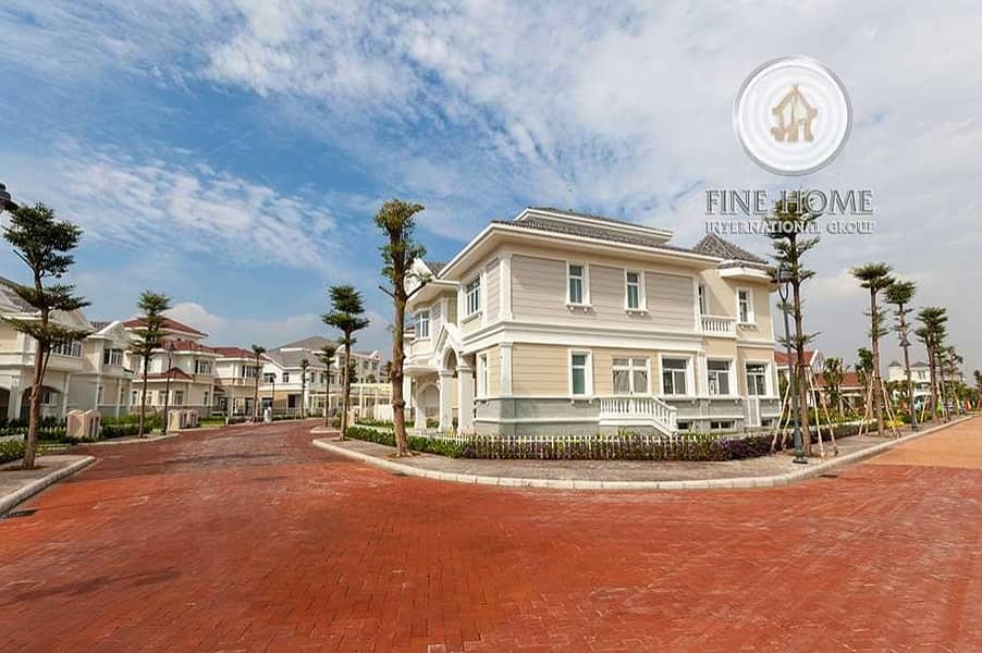 Amazing 5 Villas compound in khalifa city
