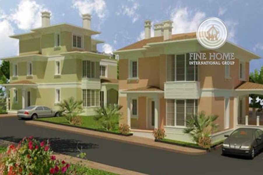 Suberb 2 Villas compound in Khalifa city