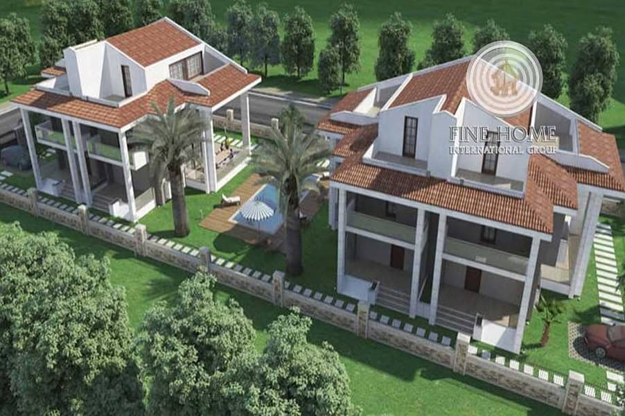 Elegant 2 Villas Compound in khalidiyah.
