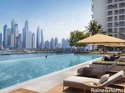 فلیٹ 2 غرفة نوم للبيع في دبي هاربور‬، دبي - شقة في بالاس بيتش ريزيدنس،إعمار الواجهة المائية،دبي هاربور‬ 2 غرف 4900000 درهم - 8853763