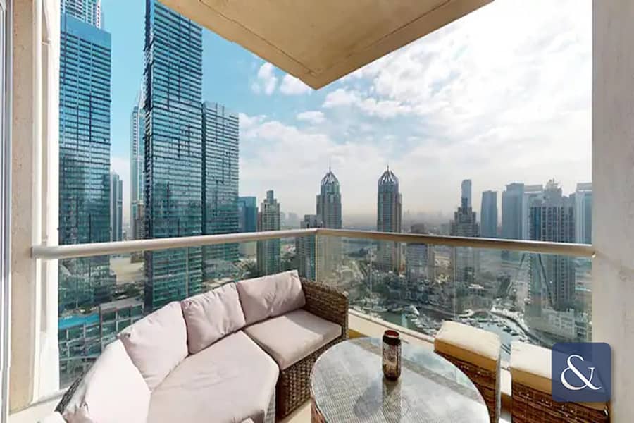 位于迪拜码头，蓝色鸢尾大厦 2 卧室的公寓 2850000 AED - 8853798