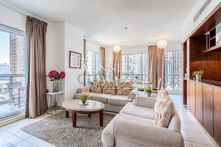 شقة 2 غرفة نوم للايجار في وسط مدينة دبي، دبي - شقة في ذا ریزیدنسز،وسط مدينة دبي 2 غرف 17999 درهم - 8525706