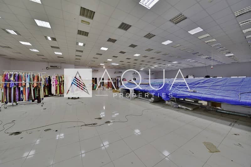 Huge Factory|17017 sqft|330 KW|Al Qusais