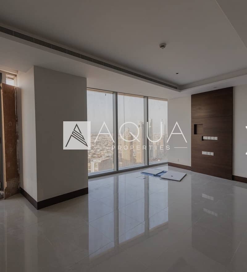 95% completion Full Burj & Fountain view