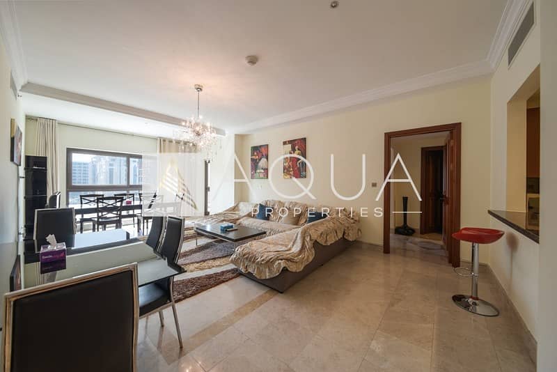 Luxurious 2 Bed w Balcony | 4 Cheque Neg