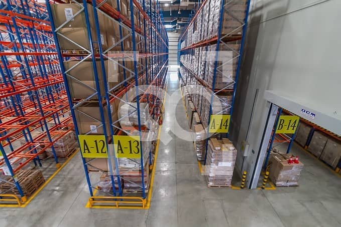 Top Quality Warehouse with Racks for Logistics in DWC Dubai