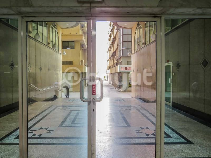 3 BHK available in Al Majaz, Opp to Sharjah Carrefour( Sharjah  City Center) with One month grace period.