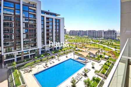 2 Bedroom Flat for Rent in Dubai Hills Estate, Dubai - Pool & Park Facing | High Floor | Unfurnished