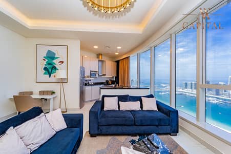 2 Bedroom Apartment for Sale in Dubai Media City, Dubai - Panoramic View | High Floor | Unique Layout