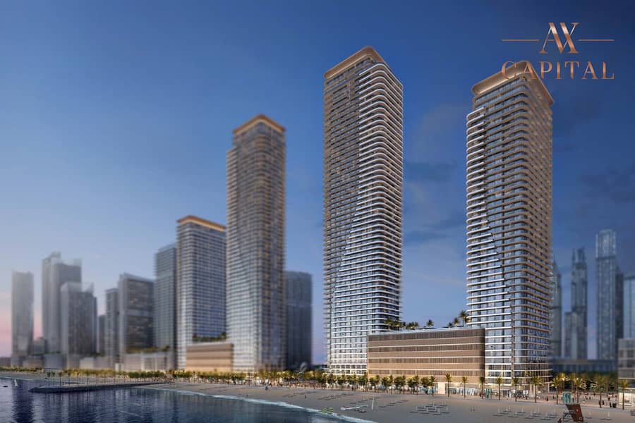 位于迪拜港，艾玛尔海滨社区，海湾胜景大厦 1 卧室的公寓 3745750 AED - 8854404