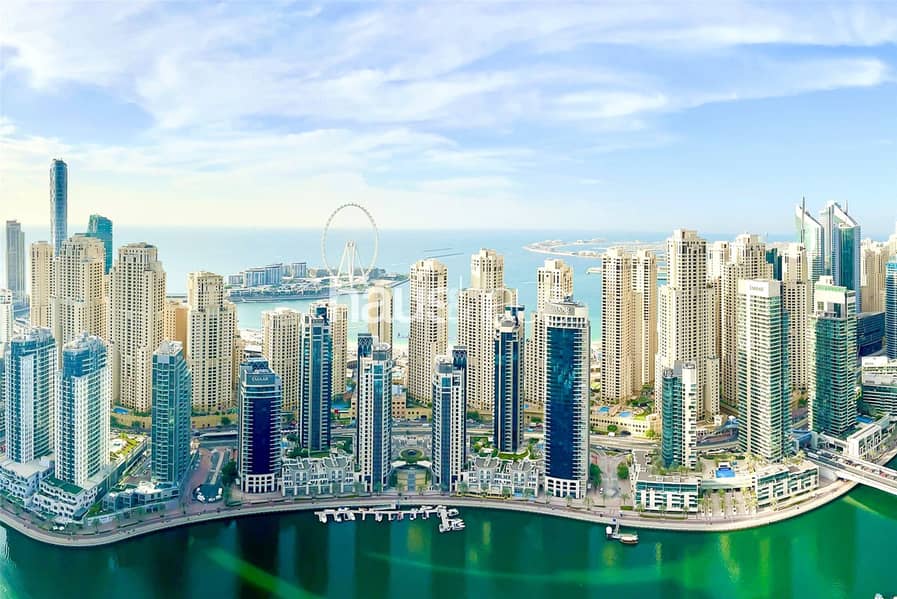 位于迪拜码头，迪拜滨海维达公寓 4 卧室的公寓 550000 AED - 8854498
