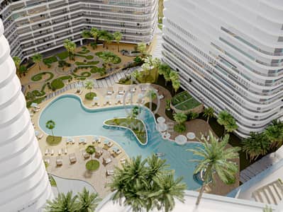 فلیٹ 3 غرف نوم للبيع في أرجان، دبي - Swimming_Pool_Top_View. jpg