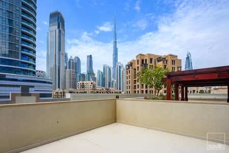 3 Bedroom Flat for Sale in Downtown Dubai, Dubai - Huge Terrace | Burj Khalifa View | Vacant
